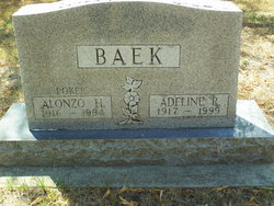 Alonzo Herbert Baek 