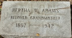 Bertha <I>Waldauer</I> Adams 