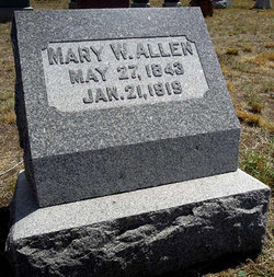 Mary J. <I>Waite</I> Allen 