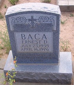 Ernest D Baca 