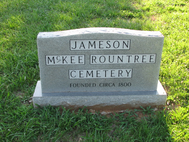 Jameson-McKee-Rountree Cemetery