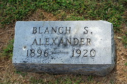 Blanch S <I>Steele</I> Alexander 