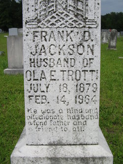 Franklin David “Frank” Jackson 