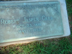 Robert Jasper Card 