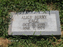 Alice Berry Cage 