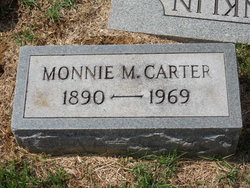 Monnie <I>Martin</I> Carter 