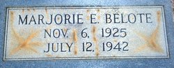 Marjorie Earl Belote 