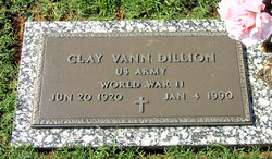 Clay Vann Dillion 