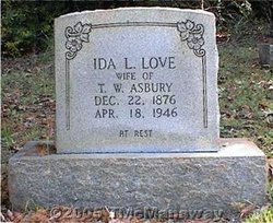 Ida L. <I>Love</I> Asbury 
