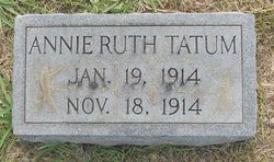 Annie Ruth Tatum 