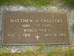 Matthew A Cheevers 