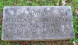 Rebecca Catherine <I>Hagman</I> Dechant 