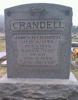 Nannie <I>Todd</I> Crandell 