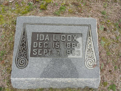 Ida Louise <I>Faulk</I> Cox 