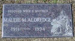 Maudie Mae <I>Null</I> Aldredge 