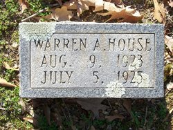 Warren A House 