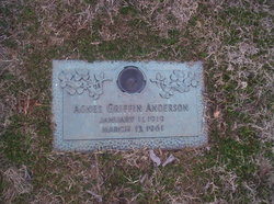Agnes Bell <I>Griffin</I> Anderson 