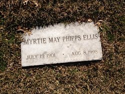 Myrtie May <I>Phipps</I> Ellis 