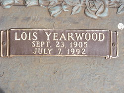 Lois <I>Yearwood</I> Cox McCue 