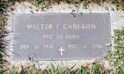 Walter F Carlson 