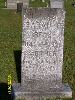 Sarah Elizabeth <I>Sanderson</I> Belk 