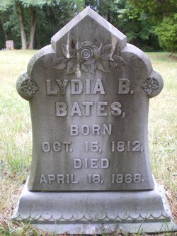 Lydia P <I>Burgess</I> Bates 