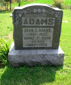 Annie S. <I>Horn</I> Adams 
