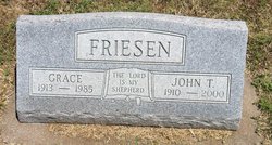 John T Friesen 