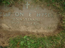 Clifton Eugene Hyser 