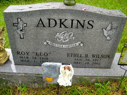 Ethel B. <I>Wilson</I> Adkins 