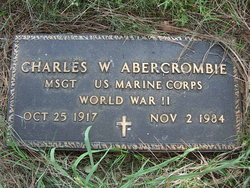 Sgt Charles William Abercrombie 