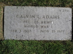 Calvin L Adams 