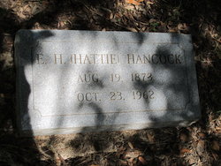 Eliza Harriett “Hattie” <I>Enoch</I> Hancock 