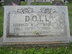 Mabel E <I>Martin</I> Doll 