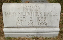 Mary <I>Kilpatrick</I> Dingle 