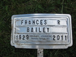 Frances Rebecca <I>Henderson</I> Bailey 