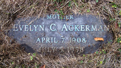 Evelyn C <I>Gonyaw</I> Ackerman 