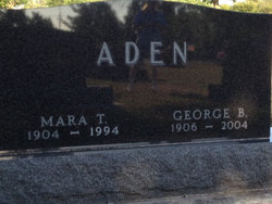 George B Aden 