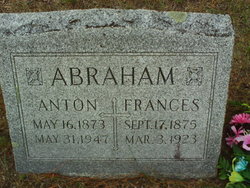 Frances <I>Bibula</I> Abraham 
