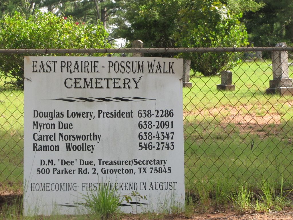 East Prairie Possum Walk Cemetery