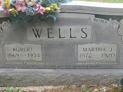Martha Jane <I>Rogers</I> Wells 