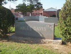 Annie Pauline <I>Davis</I> Ables 