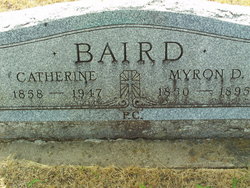 Catherine <I>Eagan</I> Baird 