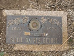 Billie Gaines Bethel 