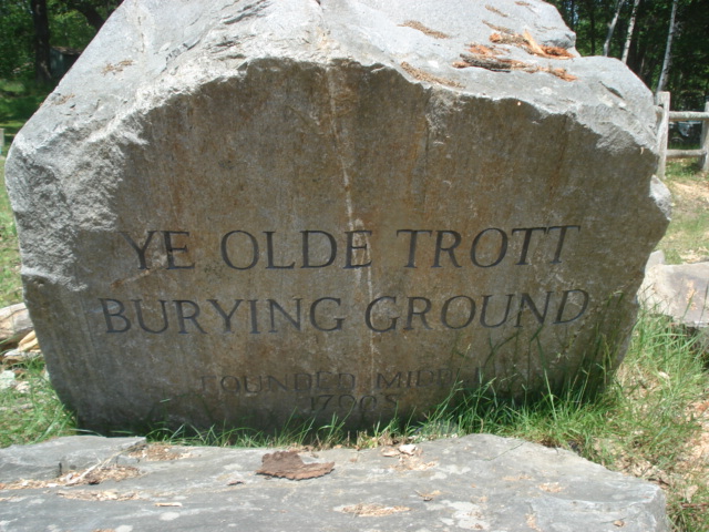 Ye Olde Trott Burying Ground