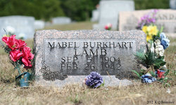 Mabel <I>Burkhart</I> Lamb 