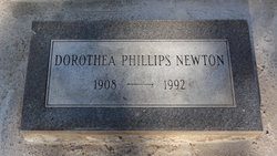 Dorothea Anne <I>Phillips</I> Newton 