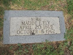 Maude Elizabeth <I>Edwards</I> Ely 