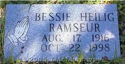 Bessie <I>Heilig</I> Ramseur 
