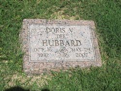 Doris Virginia “Dee” <I>Cutler</I> Hubbard 